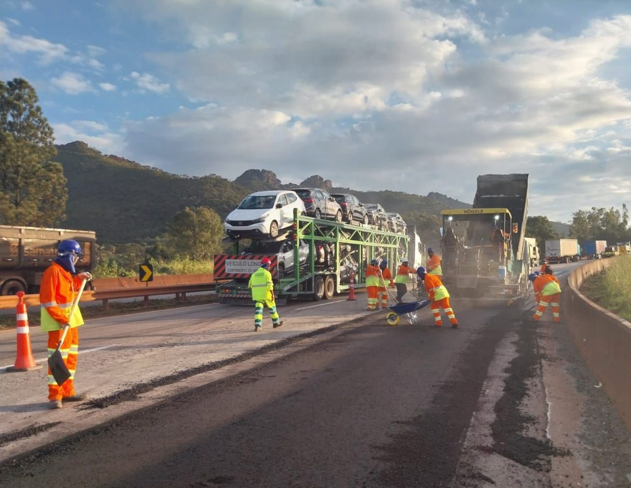 recuperação de pavimento