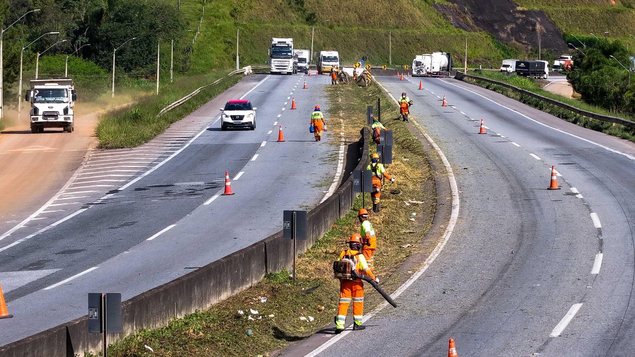obras na Fernão Dias