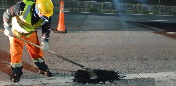 reparo de pavimento