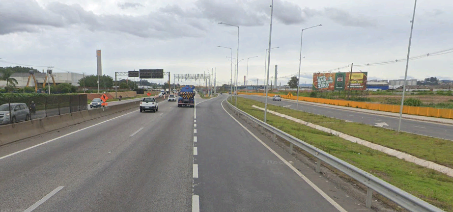 Novo acesso da pista expressa para marginal Arujá