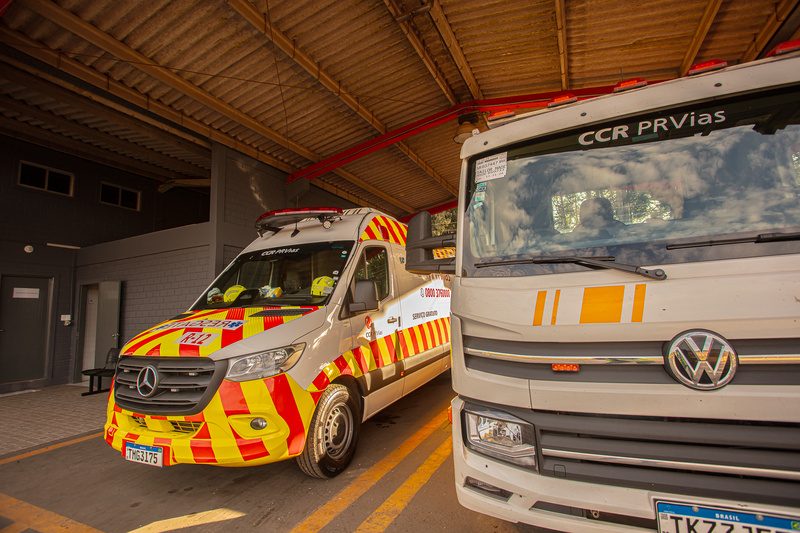 Equipes de Atendimento Pré-Hospitalar somam 384 atendimentos em dois meses de operação - Crédito: Comunicação PRVias