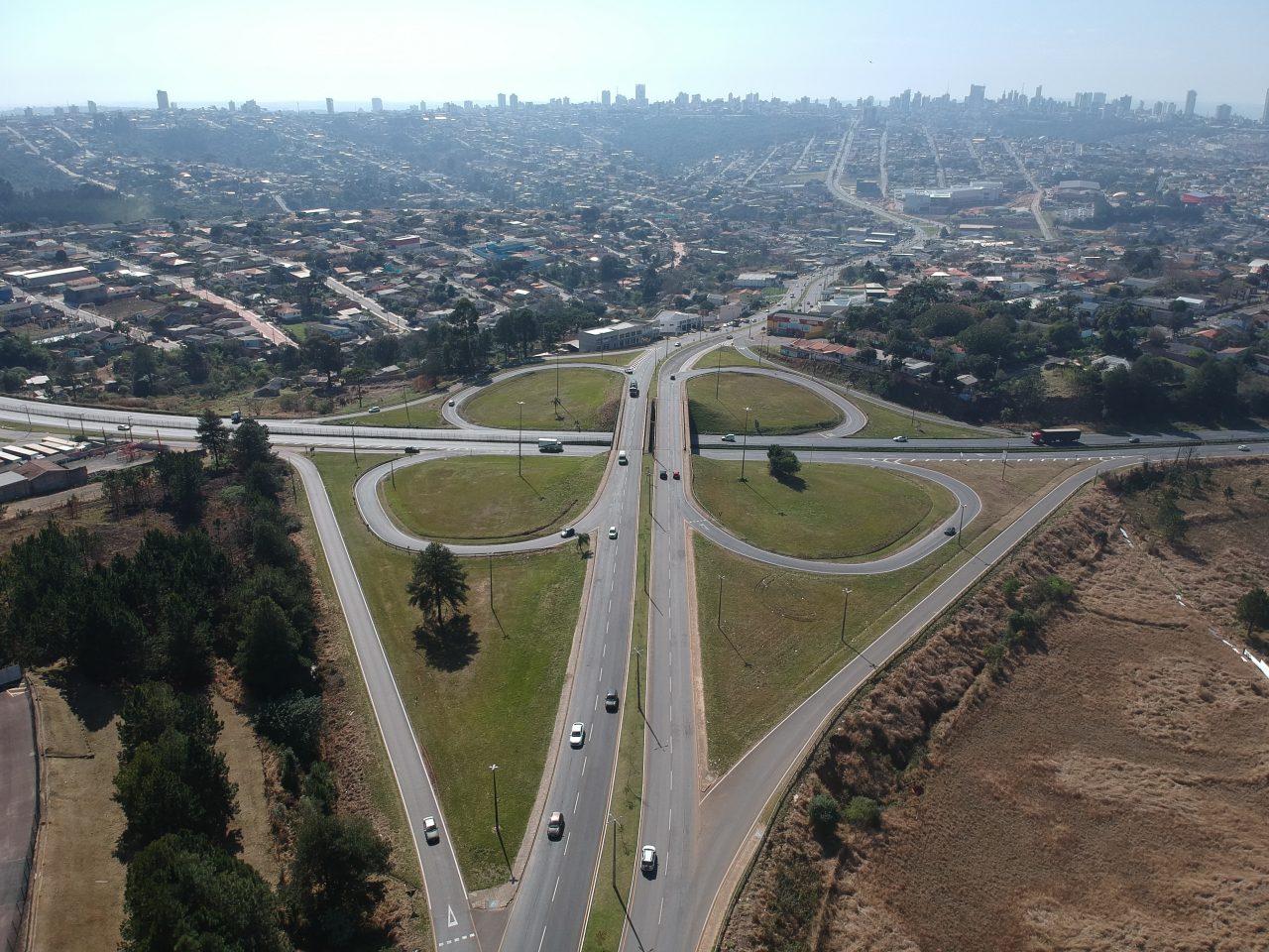 Trecho da BR-376, em Ponta Grossa - Créditos: Comunicação Motiva Paraná