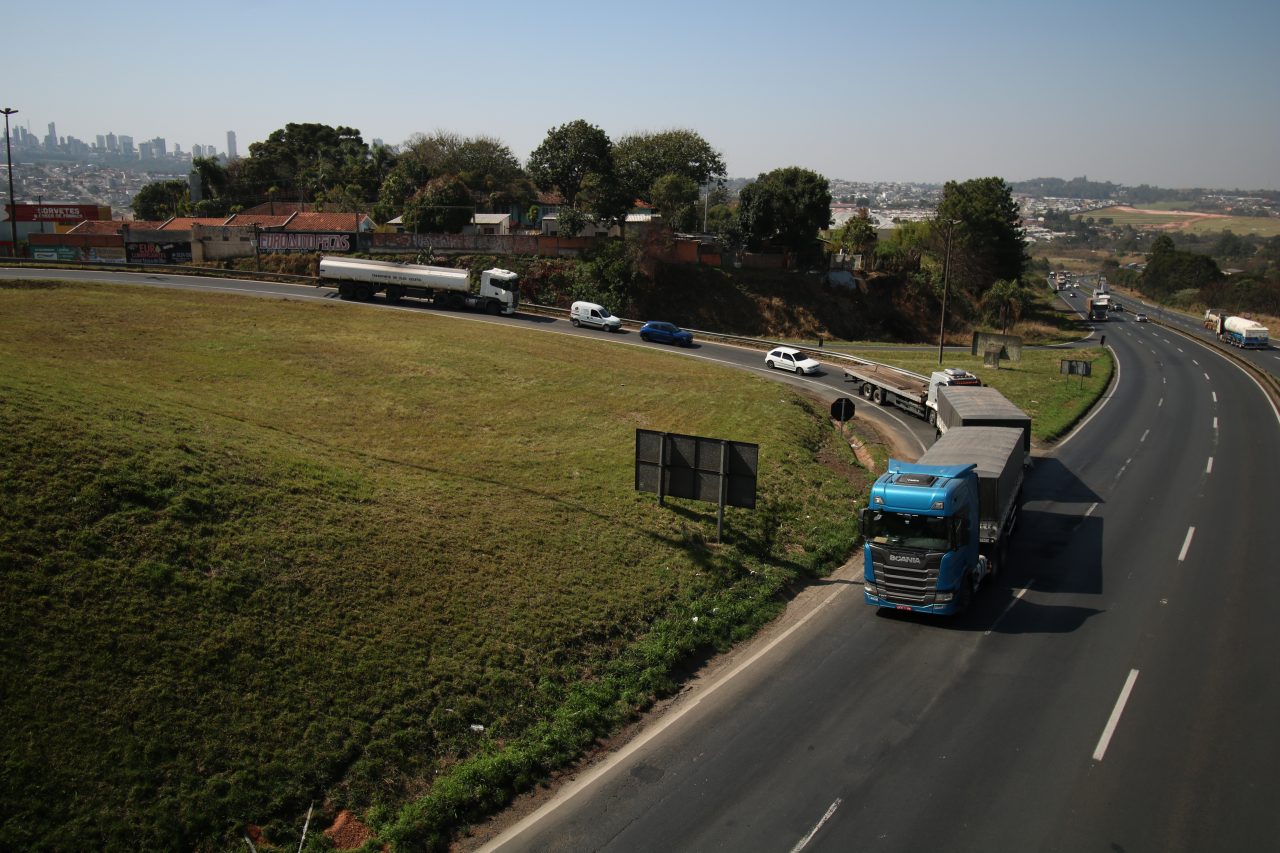 Trecho da BR-376 em Ponta Grossa - Créditos: Comunicação Motiva Paraná