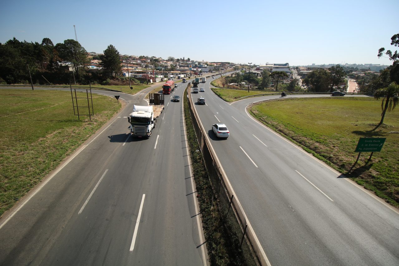 Trecho da BR-376 em Ponta Grossa - Comunicação Motiva Paraná