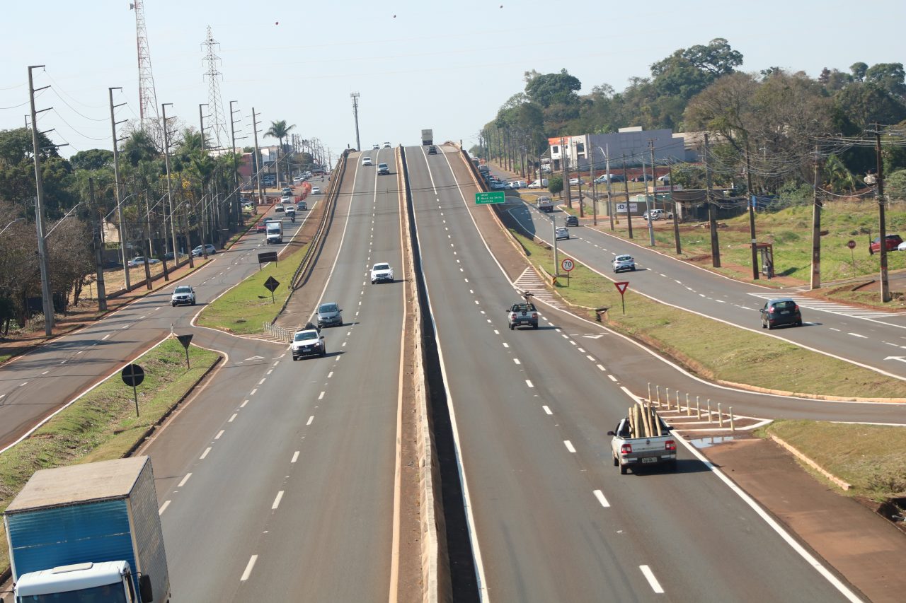 PR-445, em Londrina - Créditos: Comunicação Motiva Paraná