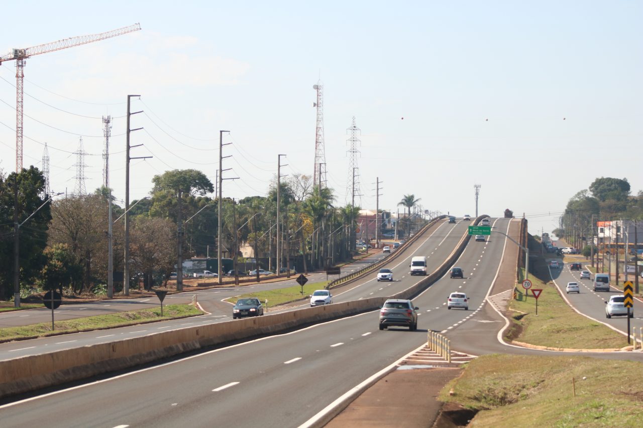 Trecho da PR-445, em Londrina, deve ter movimento intenso durante a Páscoa - Créditos: Comunicação Motiva Paraná
