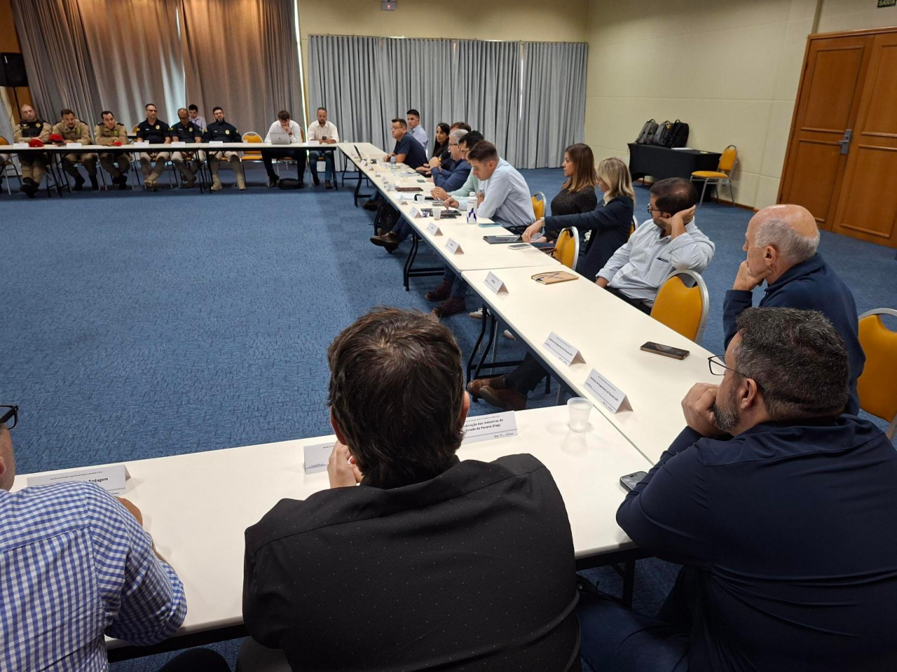 Reunião da Comissão Tripartite em Ponta Grossa - Créditos: Comunicação PRVias